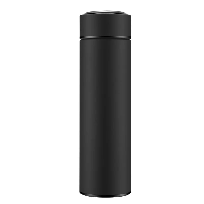 Smart Stainless Steel Water Bottle – Leak-Proof, Double-Walled, LCD Temperature Display – Keeps Drinks Hot & Cold, 450ml