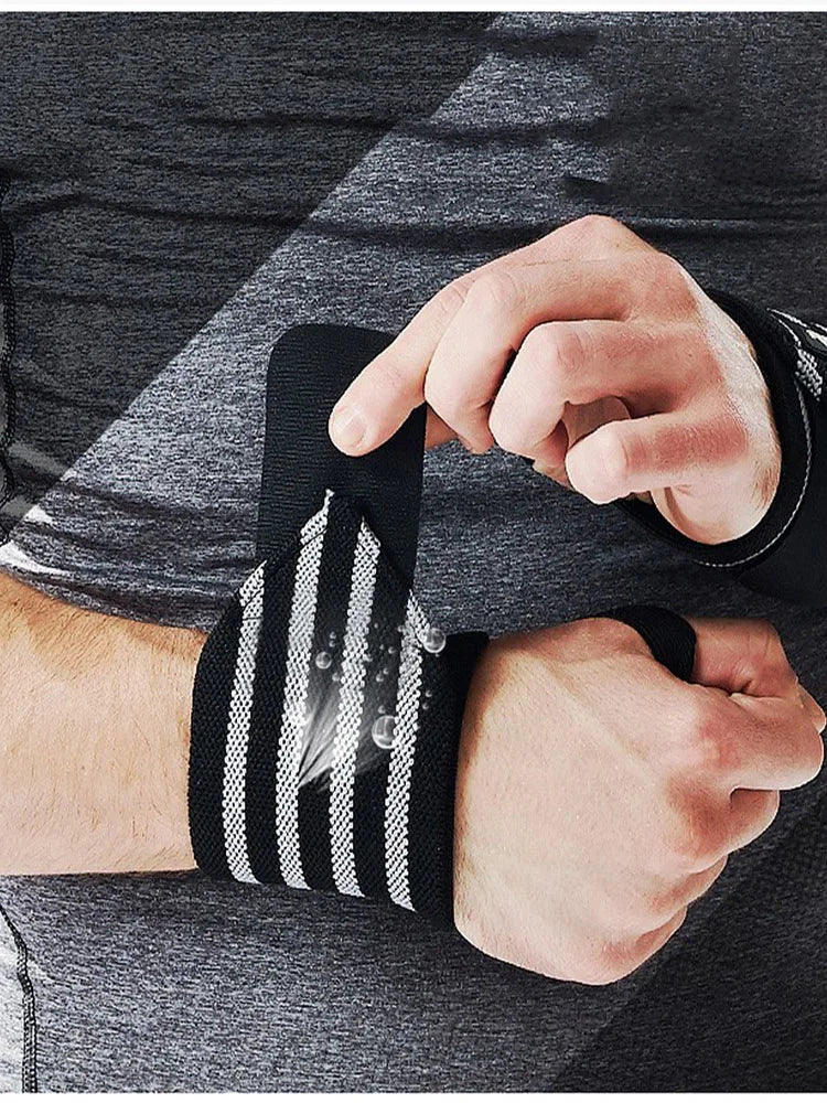 Adjustable Wrist Support Wraps with Thumb Loop – Breathable Fitness Wrist Brace for Training & Sports (1 / 2 PCS)