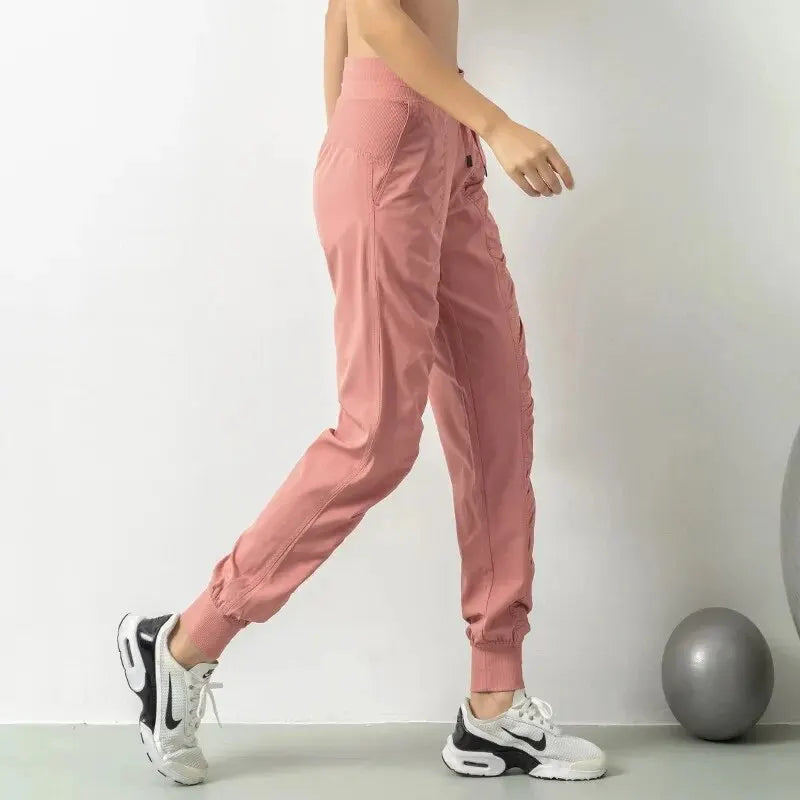 Women’s Quick-Dry Joggers – Running, Gym & Fitness Sweatpants with Pockets