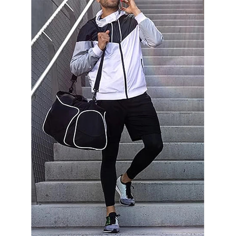 Men’s 2-in-1 Sport Pants – Running, Gym, Training & Athletic Jogging Trousers