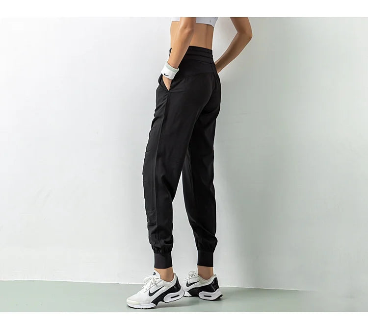 Women’s Quick-Dry Joggers – Running, Gym & Fitness Sweatpants with Pockets