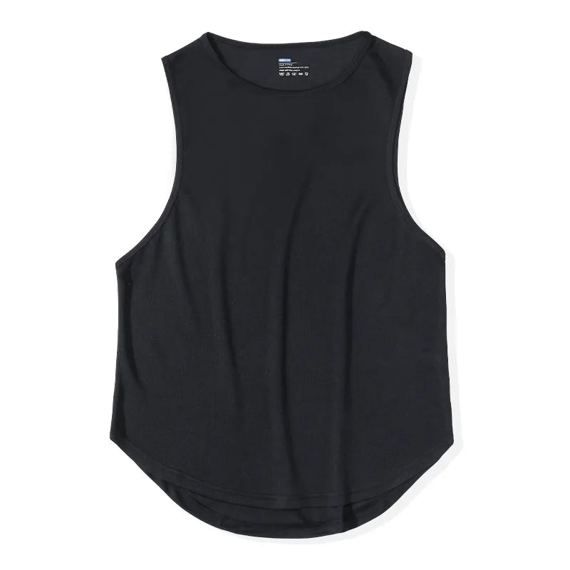 Men’s Quick-Dry Fitness Tank Top – Gym, Running & Sports T-Shirt