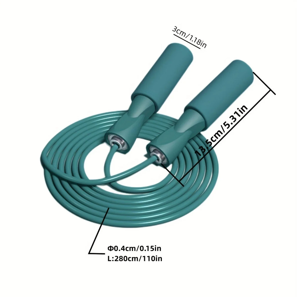 Long Jump Rope – Adjustable Skipping Rope for Cardio, Weight Loss & Home Fitness (Men, Women & Students)