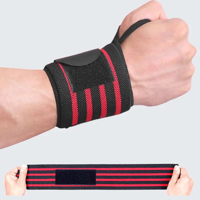Adjustable Wrist Support Wraps with Thumb Loop – Breathable Fitness Wrist Brace for Training & Sports (1 / 2 PCS)