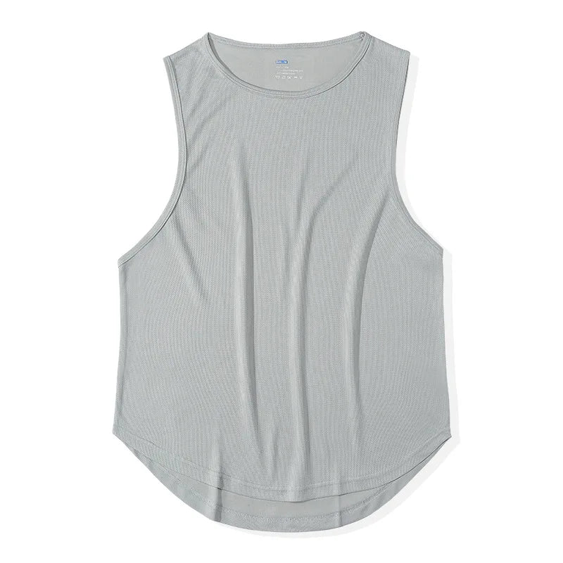 Men’s Quick-Dry Fitness Tank Top – Gym, Running & Sports T-Shirt