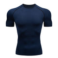 Men’s Compression Running T-Shirt – Fitness, Gym, Jogging & Quick-Dry Sportswear