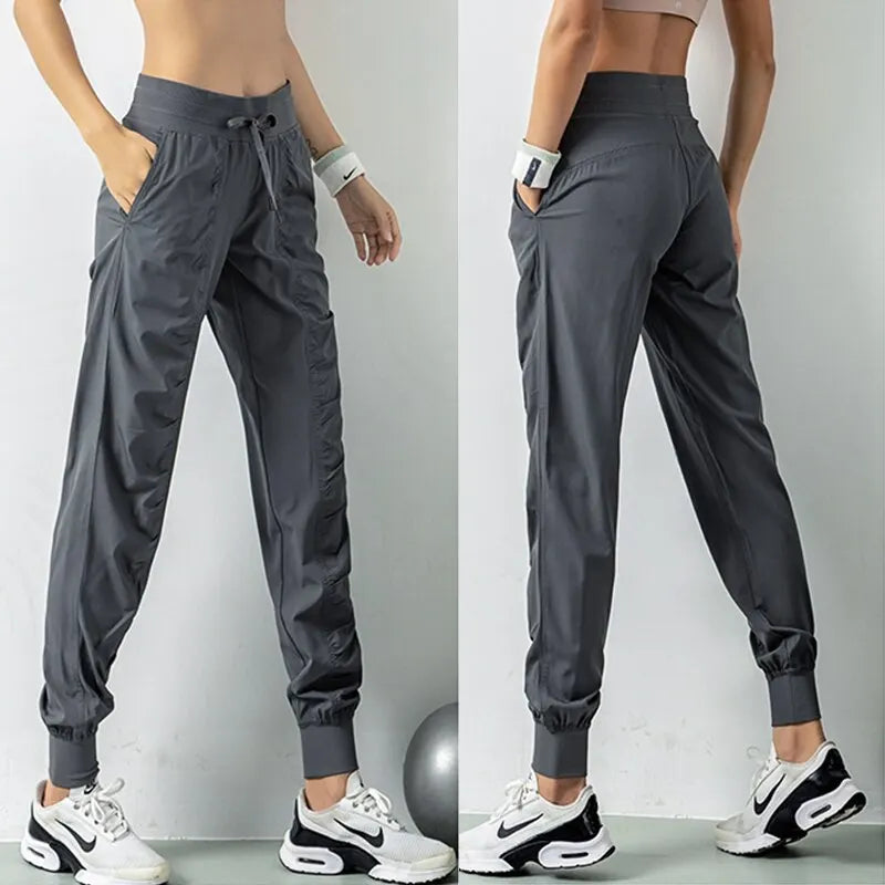 Women’s Quick-Dry Joggers – Running, Gym & Fitness Sweatpants with Pockets