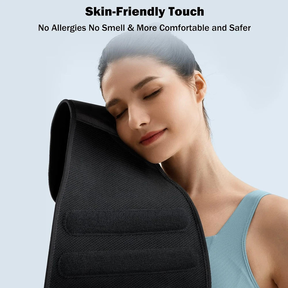 Premium Lumbar Support Belt – Flexible Back Brace for Pain Relief, Work Lifting & Scoliosis Comfort