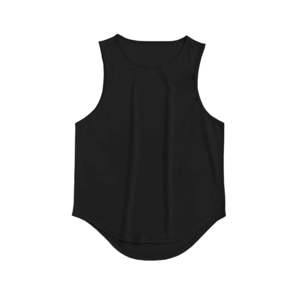 Men’s Quick-Dry Fitness Tank Top – Gym, Running & Sports T-Shirt