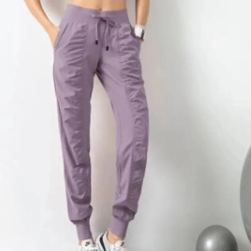 Women’s Quick-Dry Joggers – Running, Gym & Fitness Sweatpants with Pockets