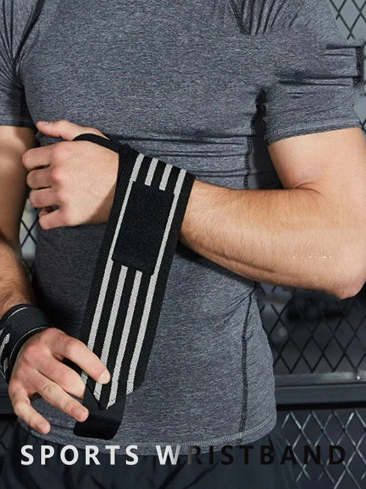 Adjustable Wrist Support Wraps with Thumb Loop – Breathable Fitness Wrist Brace for Training & Sports (1 / 2 PCS)
