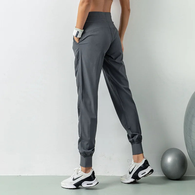 Women’s Quick-Dry Joggers – Running, Gym & Fitness Sweatpants with Pockets